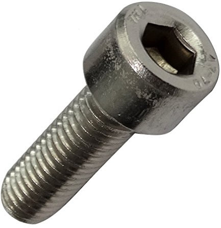AERZETIX - 10 Boulons - Tête cylindrique - M8x25mm - DIN 912 - Acier Inoxydable A2 - C18988
