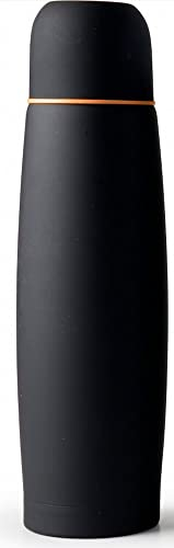 IBILI - Termo para liquidos abombado 1000 ml, Acero Inoxidable, Doble Pared