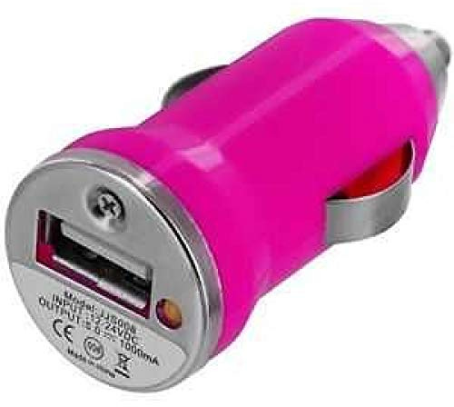 1 x Pink USB Car Charger