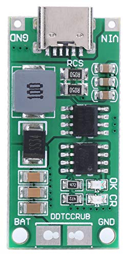 Module de Chargeur de Batterie Li-ION, Carte de Charge DDTCCRUB 3S-4A Boost, Composant éLectronique, avec Une Forte Adaptabilité et des Performances Stables