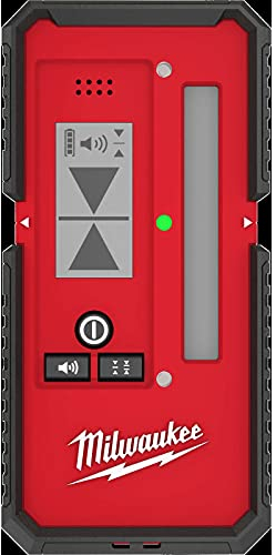 Milwaukee LLD50 Laser Receiver, Extends Range up to 50m, Easy Alignment, Magnetic Attachment, Over 65 Hours Runtime with Included AA Batteries