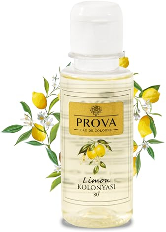 PROVA Kolonya Zitrone Türkisches Duftwasser 400ml | Kölnisch Wasser - EAU DE COLOGNE | Traditionell Türkisches Aftershave