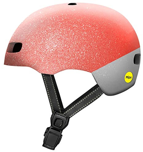 Nutcase Kinder Fahrradhelm Baby Nutty MIPS, XXS, Lady Floss - Pink Rot, BNUTGL-100