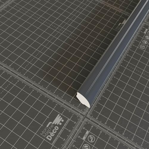 Profilé quart de rond PVC cellulaire uni Haut.17,5mm Longueur 2m50 - Anthracite