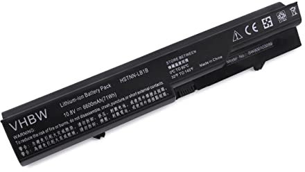 vhbw Batterie Compatible avec HP Compaq 420, 425, 620, 625, 4320t Ordinateur Portable (6600mAh, 10,8V, Li-ION)