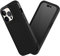 RhinoShield Case kompatibel mit [iPhone 14 Pro] | SolidSuit - Stoßdämpfende & schlanke Schutzhülle mit Premium Finish - 3.5 Meter Fallschutz - Karbonfaser Textur