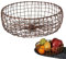 Frutero metal | Frutero vintage hierro para mostrador cocina – Decoración mesa para frutas, verduras, pan y artículos del hogar