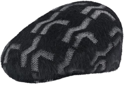 Kangol FURGORA New Wave 504 Black XL Unisex Erwachsene, schwarz, XL