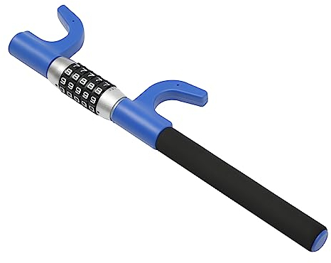 Auto Lenkradschloss, Lenkradkralle Auto Universal, Kompakte Schwenkarretierung, Hochsicherheitsschloss mit Aufbohrkugel