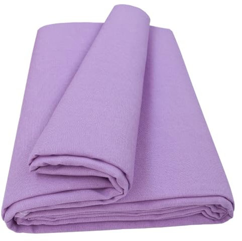 emmevi Telo Arredo Cotone Copridivano Granfoulard Copri Letto Divano Tessuto Multiuso 260X280 Viola