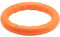 Sprenger Hundespielzeug Wurfring - Wasserspaß, Zahnfreundlich, Schwimmend - Ideal für Apportierspiele an Land und im Wasser, orange - Ø 17cm