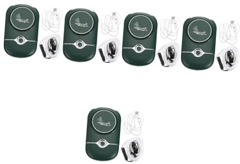 DOITOOL 5 Stück Mini-pfropfventilator Für Wimpernverlängerungen Wiederaufladbares Wimpernpfropfungswerkzeug Kühlfunktion