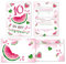 Minkocards 10 Einladungskarten incl. 10 Umschläge zum 10. Kindergeburtstag Mädchen Wassermelone Einladung zehnte Geburtstag Mädchengeburtstag Geburtstagseinladungen