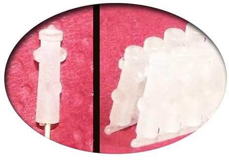 modellbahn-exklusiv Hydrant, alte Variante, 10 Stück, Spur N, 1:160