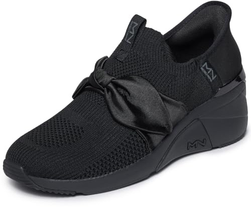 Skechers Street Women's,A Wedge - ENZIE,BBK,8.5 M US