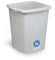 Durable DURABIN Waste Bin Eco Black - 90 Litre - Blue Angel Certified - Made from Recycled Plastic - Ideal for Waste Collection or Recycling