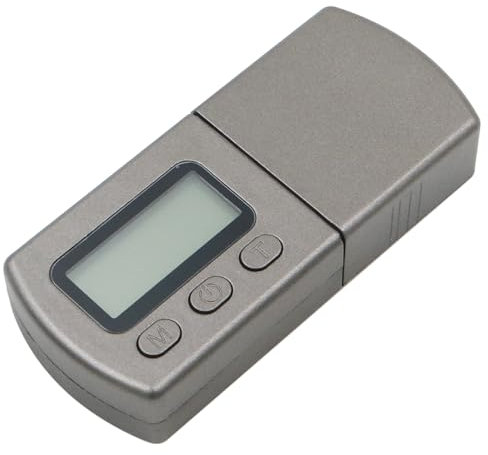 POFET Digitale Tonarmwaage Digital Turntable Stylus Force Scale Gauge Tester Prüfvorrichtung der Kraft vom Plattenspieler, Hohe Präzision LCD Hintergrundbeleuchtung für Tonarm des Plattenspielers