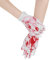 X-Institute Halloween Kostüm Handschuhe Mit Realistischem Furchteinflößendem Blutfleck Aufdruck Gruselige Und Auffällige Blut Aufdruck Handschuhe