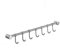 YunGenu 42cm 16.5 Premium Stainless Steel Kitchen Tool Utensil Organizer Bar Rack with Movable Hooks for Pan Pot Spoon Towel (Traditional, 7 Hooks)