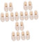 HAPINARY Miniatur Schuhe Wichtel 9 Paare Puppenhaus-holzschuhe Hochstuhl Miniatur Turnschuhe Vorgeben Puppenhaus Plüsch Puppen-outfits Hausschuhe Sandalen Puppenhauszubehör Figuren Haustier Hölzern