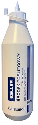 Gleitmittel für KG Rohre 500g Abwasserrohr Gleitmittel Schmiermittel Rohrschmiermittel für Kunststoff