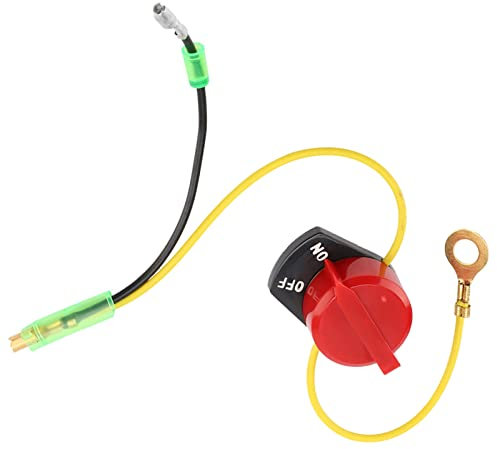 Engine Stop Switch, On Off Fit for Gx110 Gx120 Engine On Off Switch Gx160 Gx200 Gx240 Gx270 Gx340 Gx390