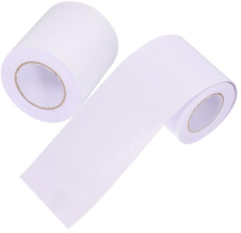 Gatuida Lot De 2 Rouleaux De Plinthes Décoratives Imperméables En Pvc Blanc Pour Escaliers Lambris Plinthes Moulures Autocollants