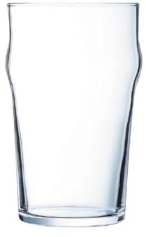 Arcoroc Nonic Box mit 24 Biergläsern, 28 cl, geeignet für Mikrowelle, Kühlschrank, stapelbar