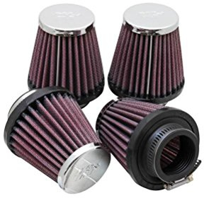 K&N RC-2314 KFZ und Motorrad Universal Chrom Filter