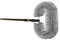 Coronet Staubwischer mit Teleskopstiel, 173 cm, grau, 173 x 30 x 30 cm