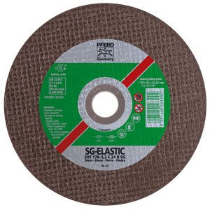 PFERD 163061 Trennscheiben, Leistungs Linie, SG Stahl, Gekröpfte Ausführung EH, 3.2mm x 178mm