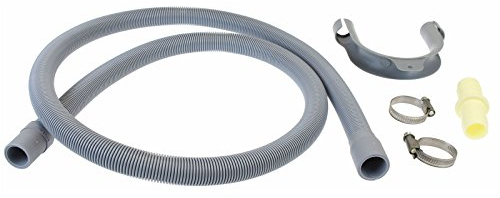First4Spares Premium Replacement Drain Hose Extension Kit for Whirlpool Washing Machines - 1.6m