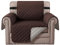 Wendbare Stuhlabdeckung für Hunde Pet Abdeckung für Stuhl/Stuhl Schonbezug/Stuhlschutz, Maschinenwaschbar, Double Diamond Quilted (1 Sitzer: Braun/Beige)