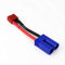 ikarex-shop Adapterkabel EC5 Stecker auf T-Plug Buchse RC Adapter Lipo Akku Verbindung T Plug Dean
