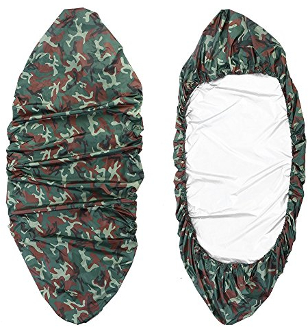 Aufbewahrungstasche aus Kayak, 4,5 m, Boot, Kanudecke, wasserdicht, UV-Schutz, Staubschutz, für 3,6 – 4 m, Kajak, Boot, Kanu (Camouflage Armeegrün)