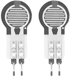 Lot de 2 capteurs de pression haute précision 20 g ~ 2 kg Haute précision Type de résistance à film fin Capteur de pression intelligent Capteur de pression