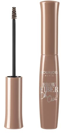 Bourjois - Mascara Sourcils Brow Fiber Oh Oui! - Sourcils fournis et disciplinés - Formule gel - Brosse ultra précise - Longue tenue - 01 Blond 6,8ml