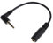 B Blesiya Adattatore Stereo Jack Da 3,5 Mm a 3 Poli, Maschio a 4 Poli Da 3,5 Mm Femmina, Nero