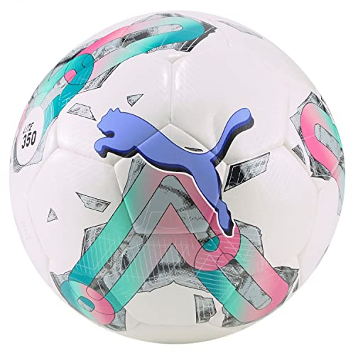 PUMA Jungen x Trainingsbälle, White-Rose Red-Deep Aqua, 5