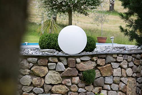 Kugelleuchte 'Emilia' Ø 30 cm, 220 V., RGB LED mit Fernbedienung, Made in Germany.