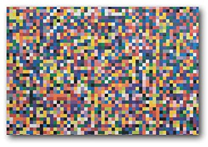 HUIHUO Gerhard Richter Kunstwerk-Poster, Wandkunst, Gemälde, Leinwanddrucke, Dekor-Poster, Kunstwerke, 30 x 45 cm