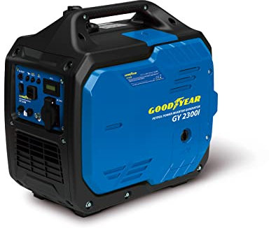 Goodyear - Generador Eléctrico Inverter a Gasolina 2000W 79cc 4tDeposito 4.2L