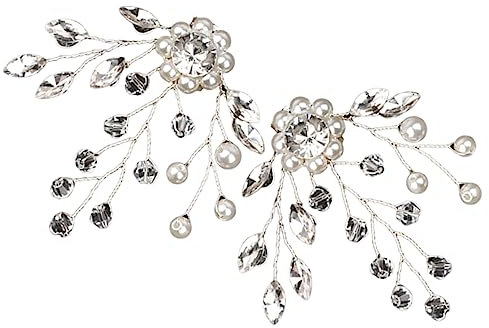 Abaodam 1 Paar Schuhschnalle Dekoration Schuhschnalle Aus Kristall Hochzeitsschuhe Pumpen Schuhe Mit Strass Schuhzubehör Schnürsenkel Dekorationsclips Dekorationen Perle Legierung Braut
