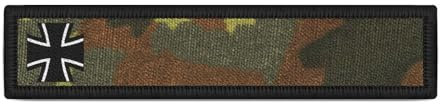 Copytec Patch Kreuz personalisiert Alt Deutsch Bundeswehr Namensschilder #40514