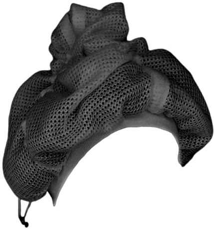 Net Plopping Cap für Lockiges Haar | Plopping Netz Locken | Diffuser Cap for Curly Hair | Net Plopping Bonnet mit Kordelzug | Trockenhaube für Locken | Netz-Plopping-Kappen