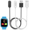 2-Stück Magnetisches Ladegerät Nur Kompatibel mit XPLORA Kidzi Ladekabel,Tragbares USB-Kabel Ersatz Ladestation Charger Cable Kompatibel mit Xplora Kidzi,Schwarz & Weiß