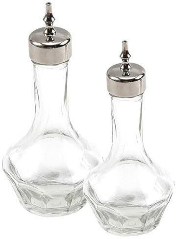 Alipis Bottiglie in Stile Giapponese 2 Piccole Bottiglie Di Per Assenzio Di Bitter Acqua Di Rose Cocktail Per Feste