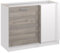 roe furniture Eckschrank 105 cm - Eckunterschrank - Küchenschrank - Küchenmöbel - Küchenunterschrank - Schrank Küche - Unterschrank Küche - Küchenschränke Einzeln Nelson