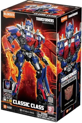 Transformers Classic Class | Optimus Prime 2007 Movie Version | Model Kit for Ages 12+ | Collectible Action Figure Building Set | Toy Gift for Kids & Adults