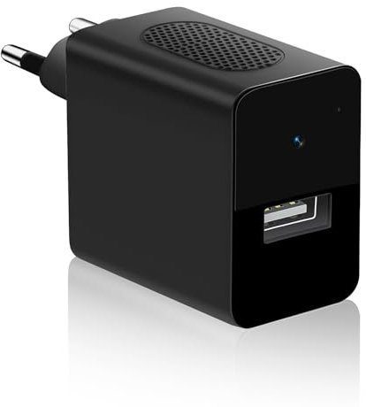 Biddsgg Mini Caméra Espion Mini 64gb 1080p Portable Caméra Cachée Petit IR Vision Nocturne/Détecteur de Mouvement pour Surveiller Partout dans la Maison